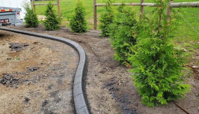 landscape curbing